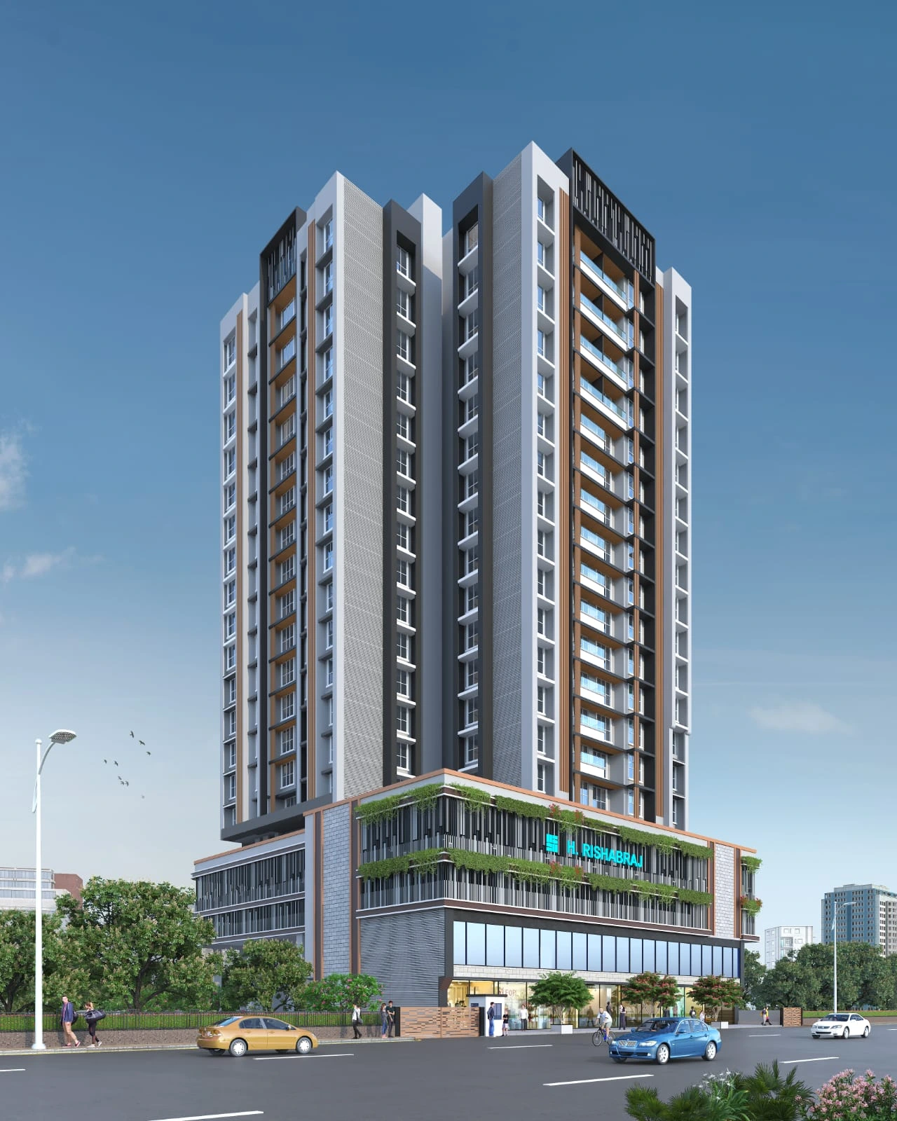 Rishabraj Jeevan Uddhar LIC Colony Borivali West Project by H.Rishabraj